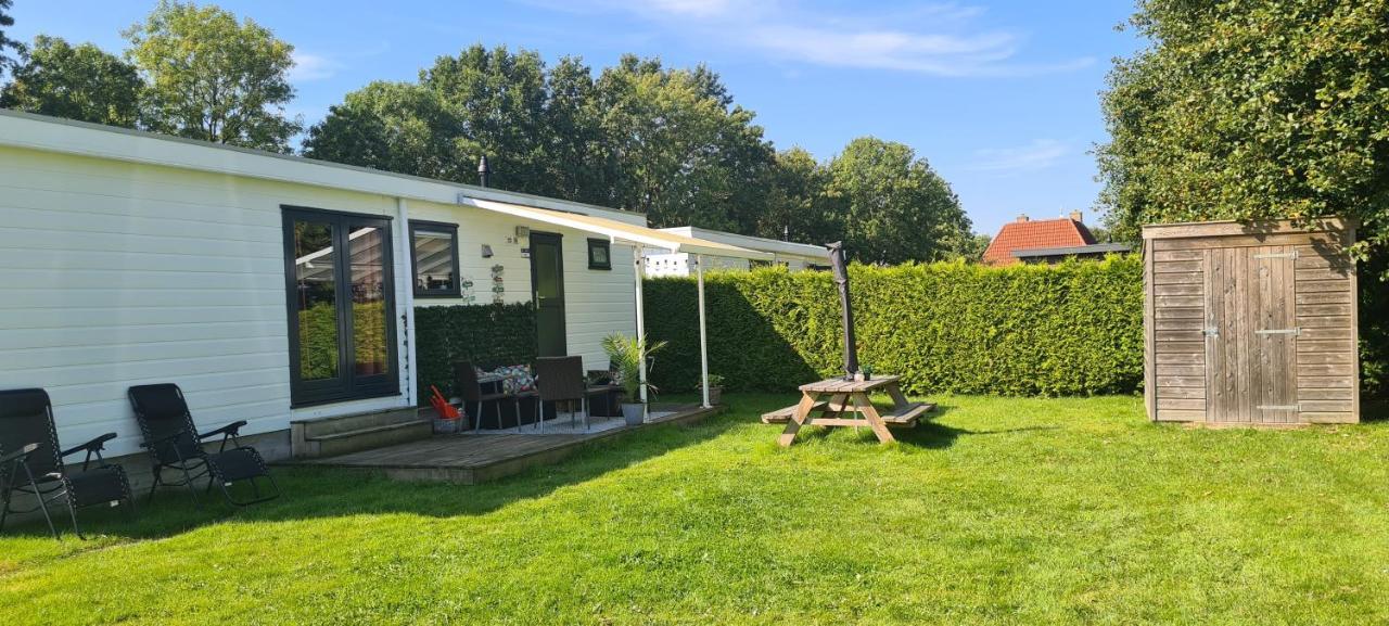 Gezellige Chalet Met Grote Privetuin. Dronrijp Exterior foto