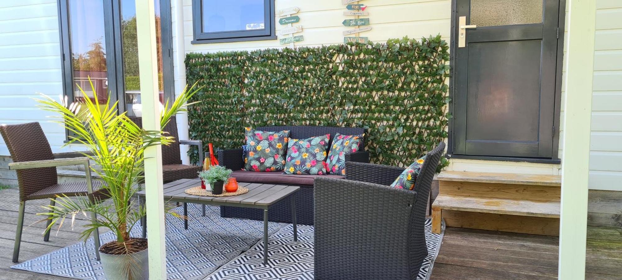 Gezellige Chalet Met Grote Privetuin. Dronrijp Exterior foto